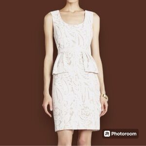 BCBGMaxazria ETNA lace peplum dress 2